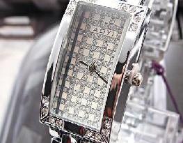Women's Clear Crystal Wrist Watch
